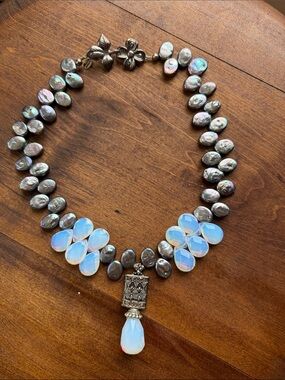 Vintage 925 Cathleen Whiteclaw Pearl Necklace